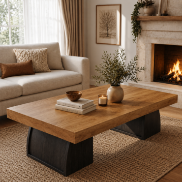 Bergen Coffee Table – Scandinavian Rectangular Coffee Table