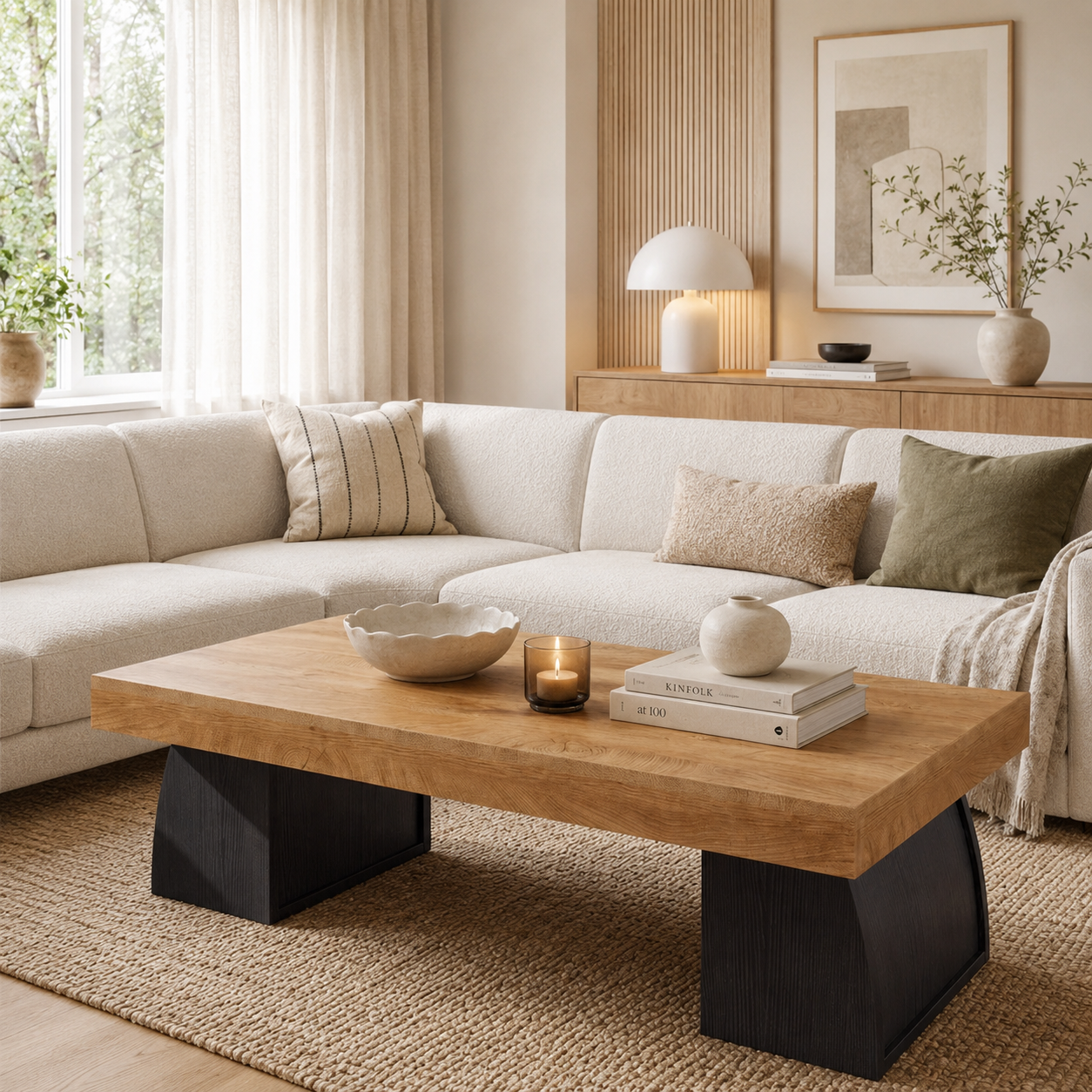 Bergen Coffee Table – Scandinavian Rectangular Coffee Table - Bild 3