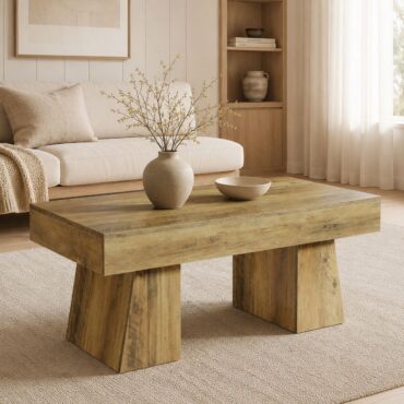Inari Coffee Table – Scandinavian Rectangular Coffee Table