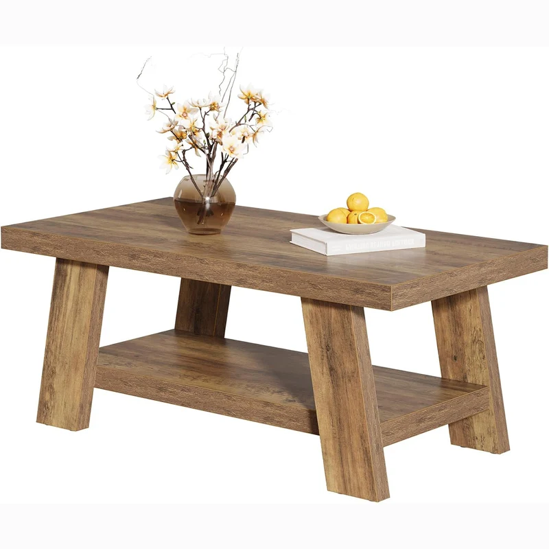 Mora Console Table – Rustic Wood Entryway Table - Bild 4