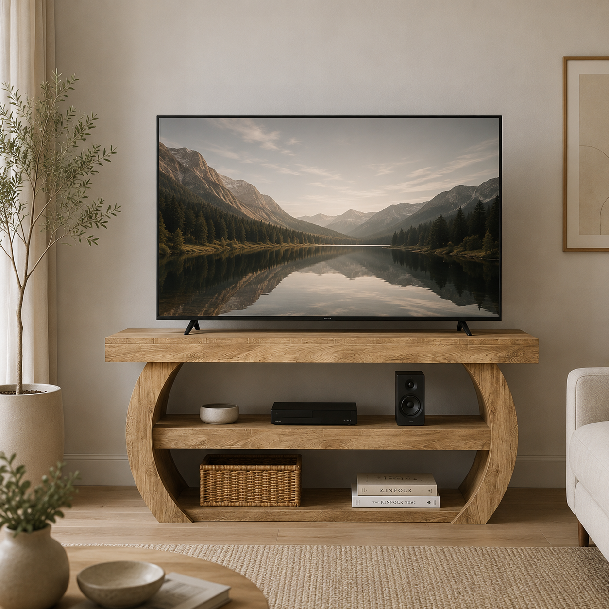 Nora TV Stand – Scandinavian TV Unit for TVs up to 75 - Bild 3