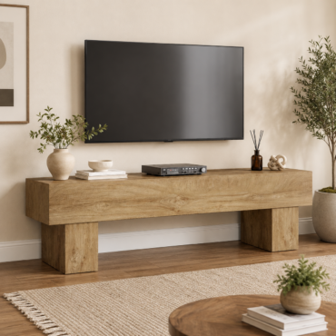 Pori TV Stand – Scandinavian TV Unit for TVs up to 65