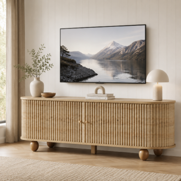 Sigtuna TV Stand – Scandinavian TV Unit for TVs up to 75