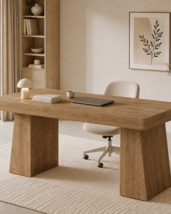 Hanko Executive Desk – Modern Wood Office Desk