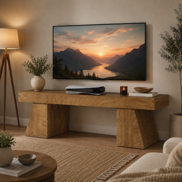 Lillehammer TV Stand – Scandinavian TV Unit for TVs up to 75