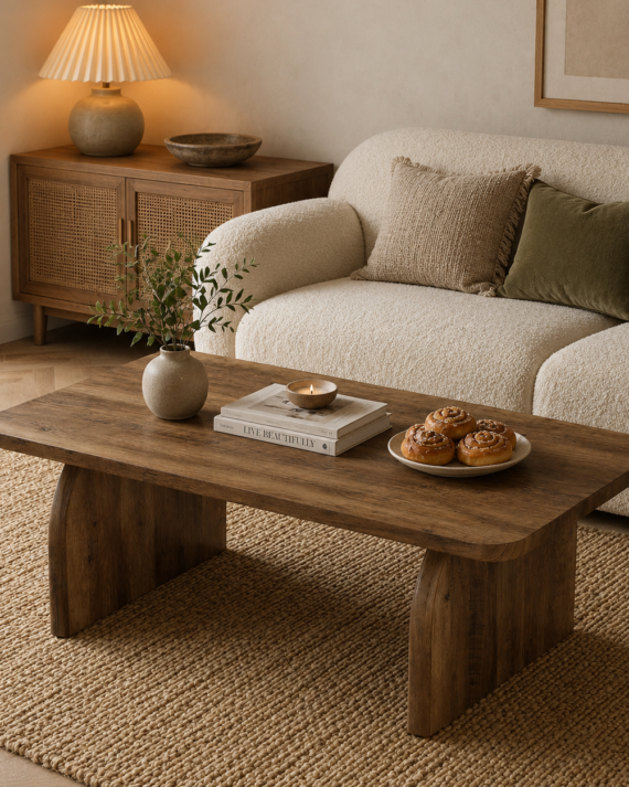 Skagen Coffee Table – Rustic Wood Coffee Table