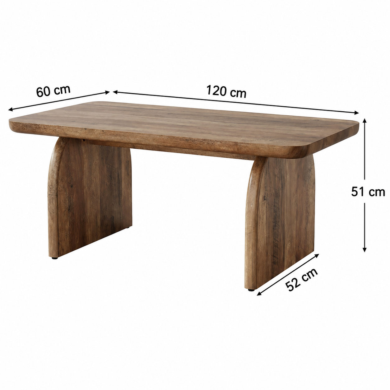 Skagen Coffee Table – Rustic Wood Coffee Table - Bild 7