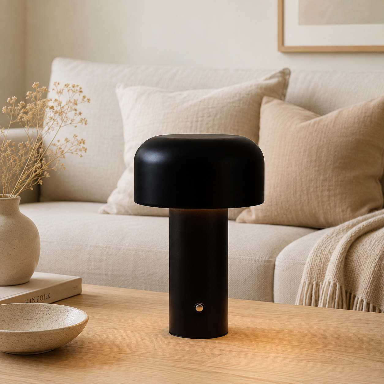 Arvika Cordless LED Table Lamp with Touch Dimmer - Bild 3