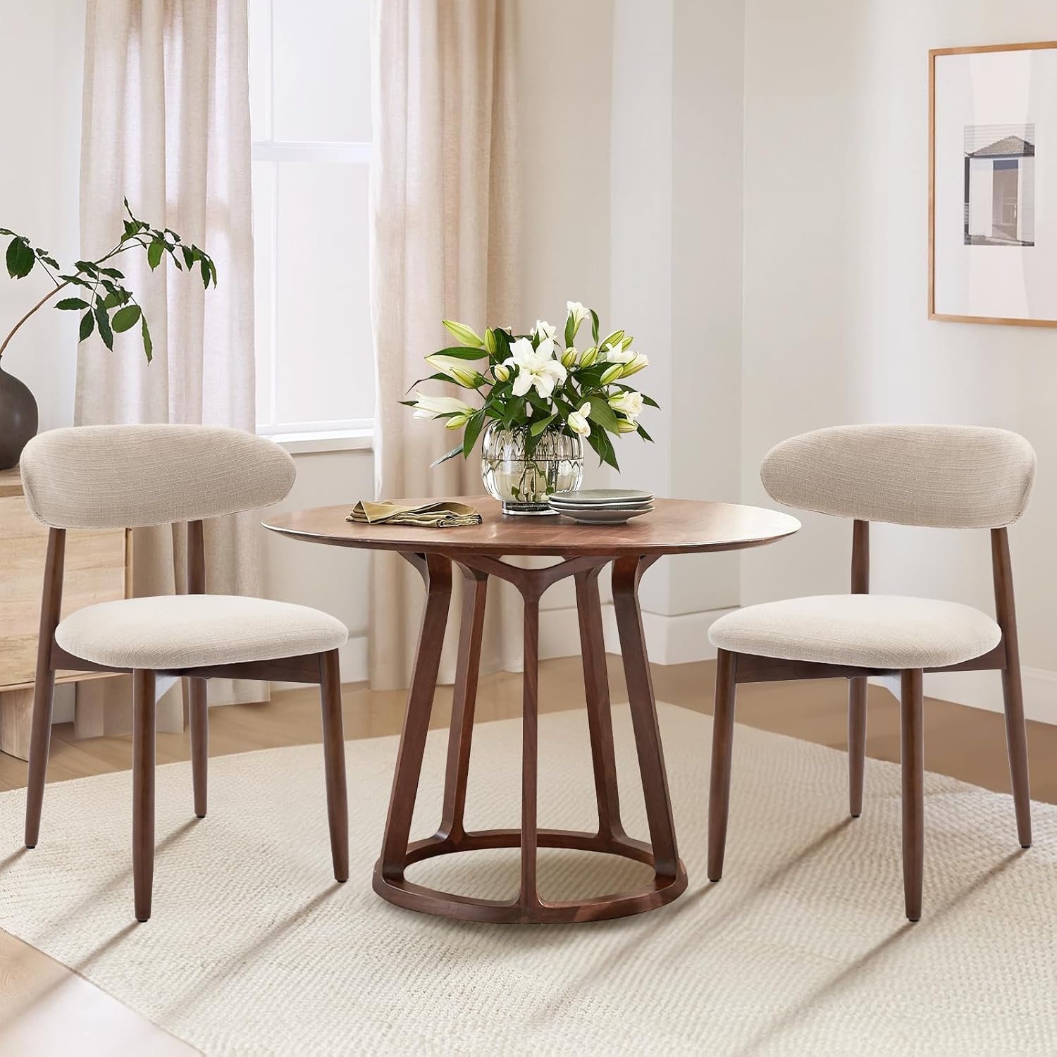 Ringsted Beige Dining Chair - Bild 6