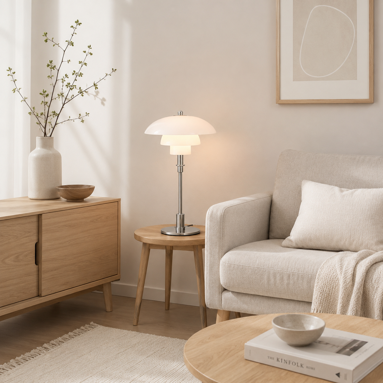 Djursholm Chrome Table Lamp - Bild 3