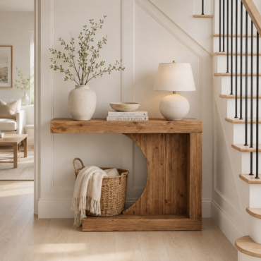 Ebeltoft Console Table – Scandinavian Solid Wood Console Table