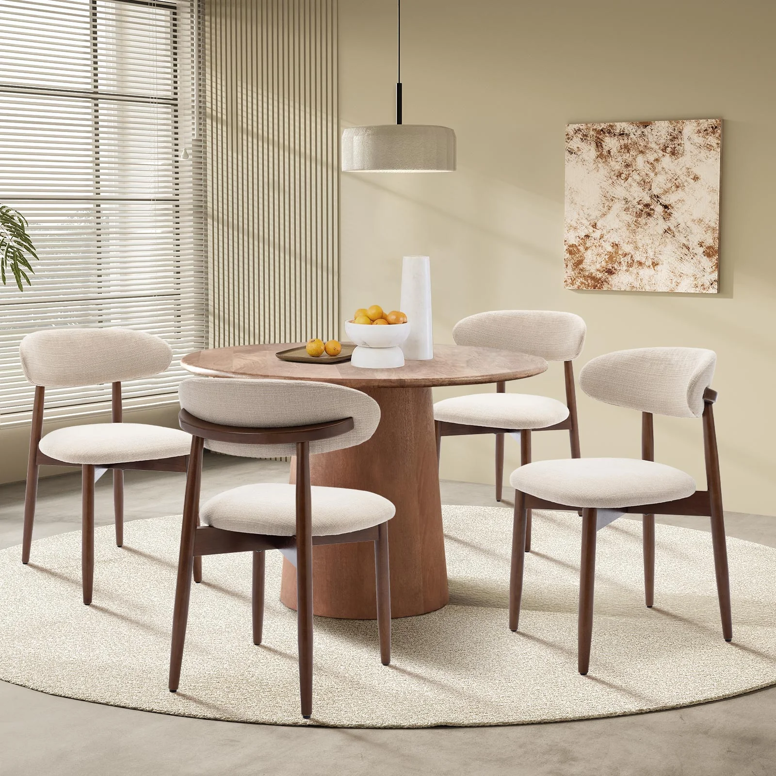 Ringsted Beige Dining Chair - Bild 2