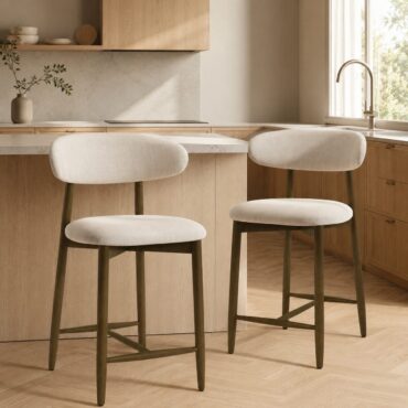 Ringsted Solid Wood Bar Stool